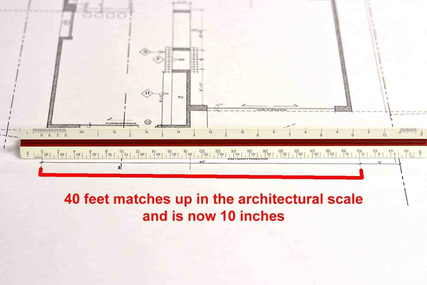 Architectural Drawing Scale 23 