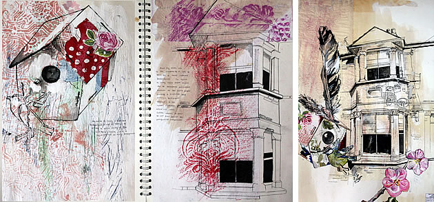 630x293 How To Draw Paint Faster Tips For High School Art Students - Architecture Art Drawing