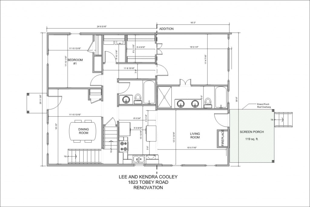 Architecture House Design Drawing