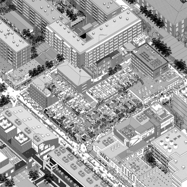 630x630 li han wins the architecture drawing prize abitare - Architecture Drawing