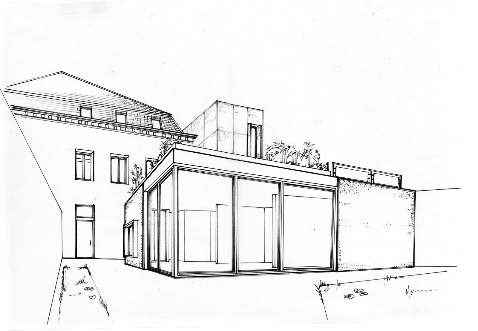 1600x1108 the bampw animation stories architecture drawing for atelier - Architecture Drawing