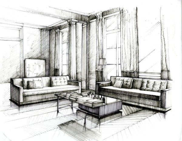 Architecture Drawing Practice at PaintingValley.com | Explore ...