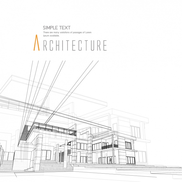 626x626 Architecture Vectors, Photos And Free Download - Architecture Drawing Wallpaper
