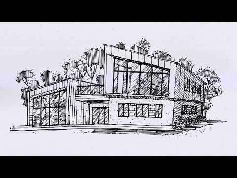 480x360 architectural hand drawings architectural drawings of buildings - Architecture Hand Drawing