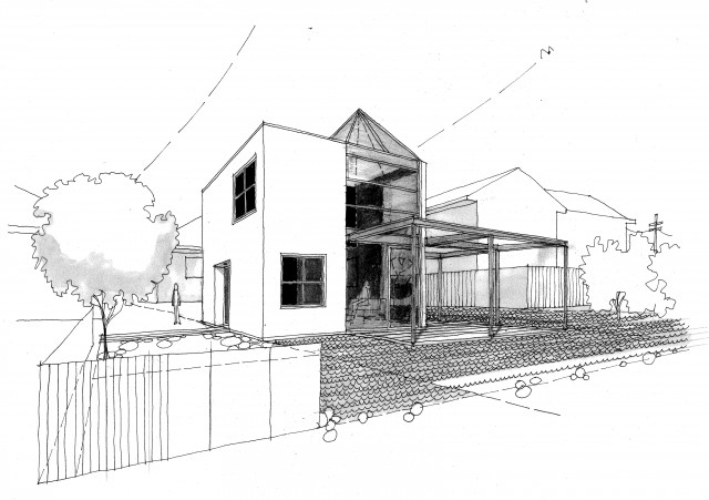 640x451 Cube Houses Walker Architecture Design - Architecture House Drawing