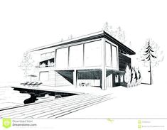 235x183 modern home architecture sketches design ideas architecture - Architecture House Drawing
