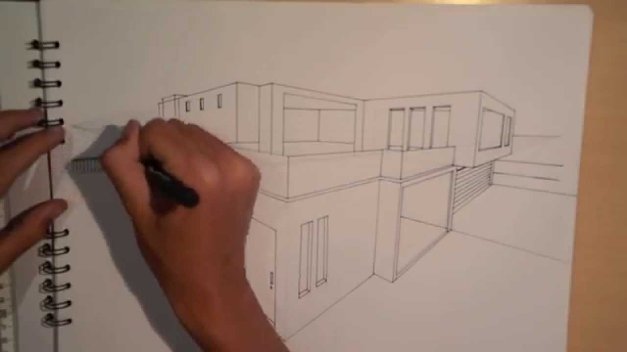 1280x720 Architecture Design - Architecture House Drawing