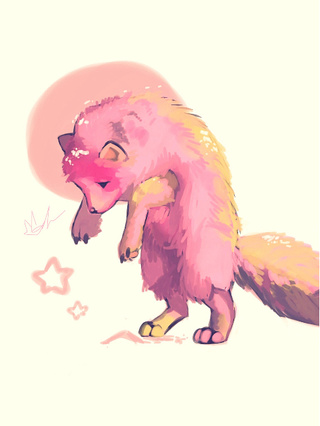 320x426 Arcticfox Drawings On Paigeeworld Pictures Of Arcticfox - Arctic Fox Drawing