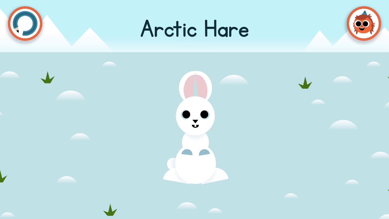 1280x720 how to draw an arctic hare artie's world - Arctic Hare Drawing