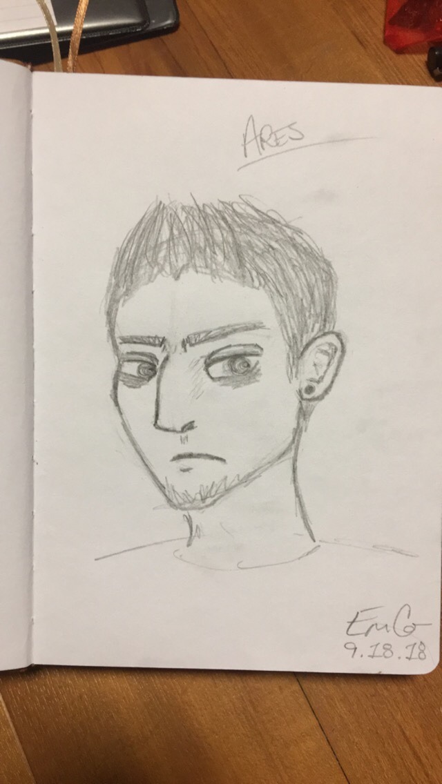 640x1136 dumb dump i tried my hand - Ares Drawing