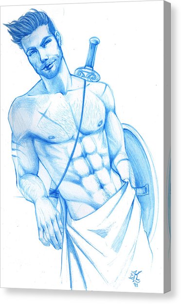 372x622 Modern Gods Ares Drawing - Ares Drawing