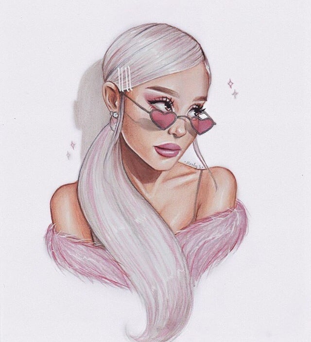 Ariana Grande Drawing at PaintingValley.com | Explore ...