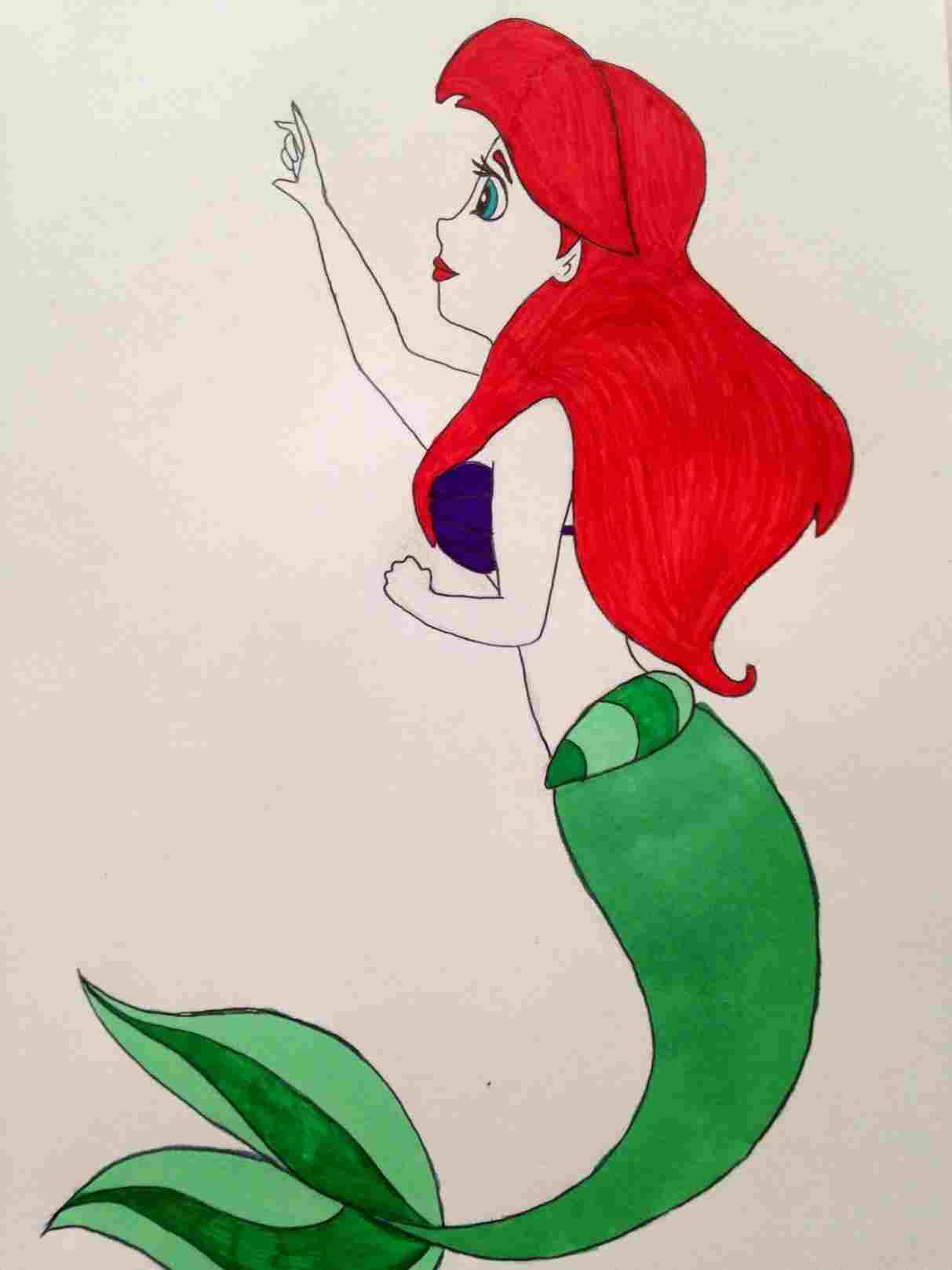 1213x1618 Wdw Fan Zonerhwdwfanzonecom Princess Jasmine Line Rh - Ariel Cartoon Drawing