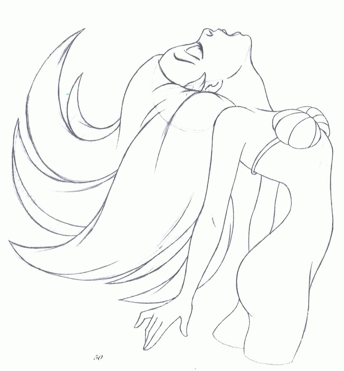 1189x1282 Ariel Images Sketch Hd Wallpaper And Background Photos - Ariel Drawing