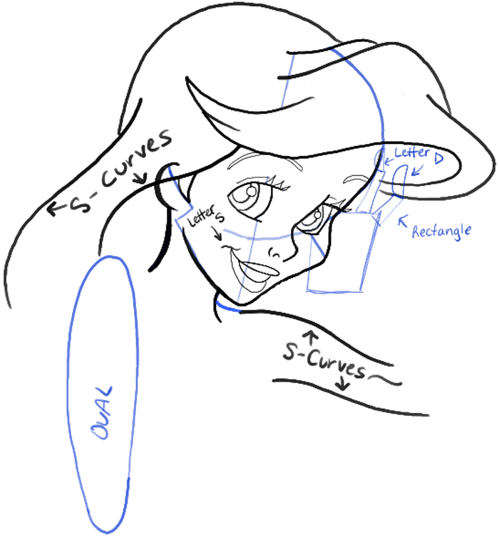 700x754 How To Draw Ariel From The Little Mermaid Step - Ariel Drawing Easy