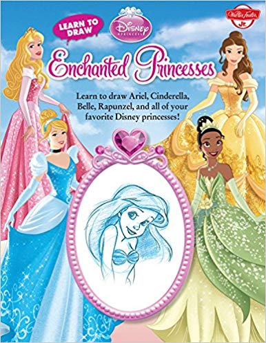 386x499 learn to draw disney's enchanted princesses learn to draw ariel - Ariel Princess Drawing