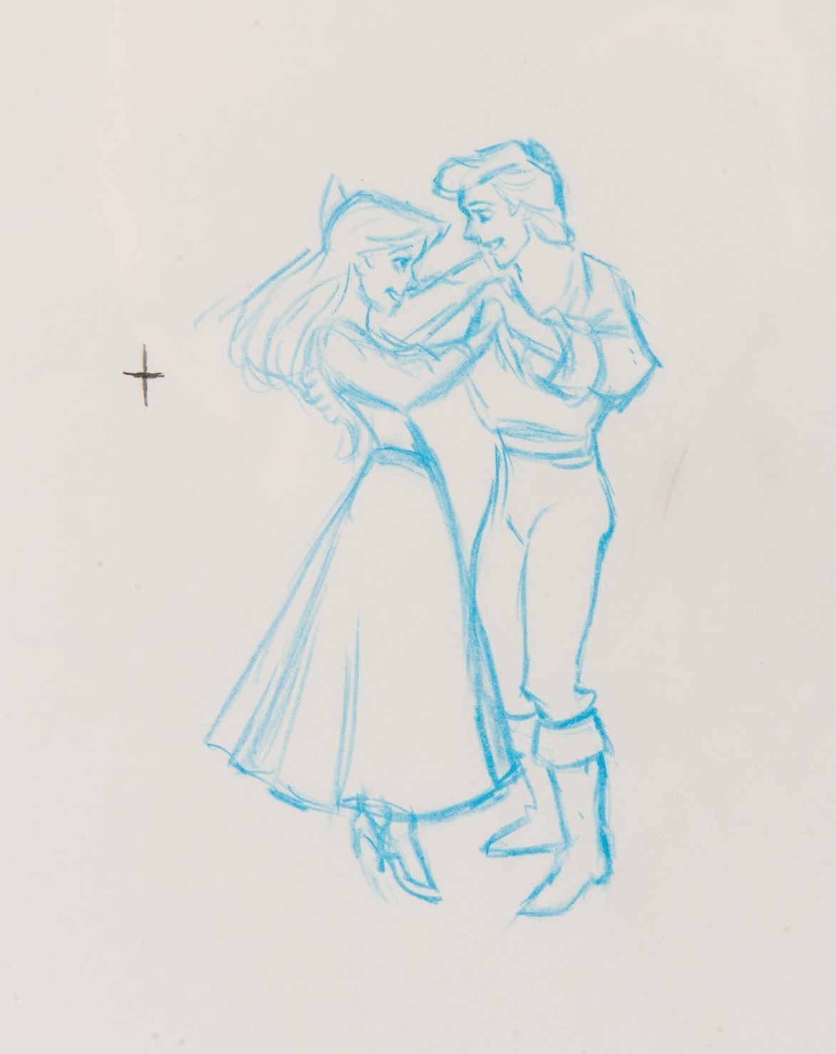 1174x1480 And Production Drawing From The Little Mermaid - Ariel The Little Mermaid Drawing