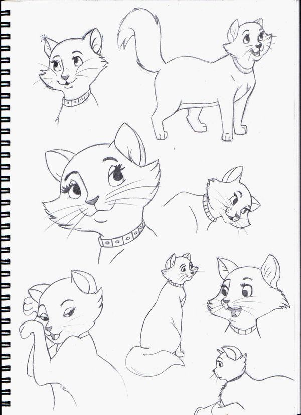 Aristocats Drawing at Explore collection of