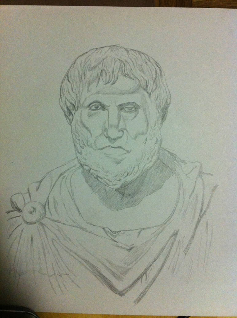 772x1034 Aristotle Drawing - Aristotle Drawing