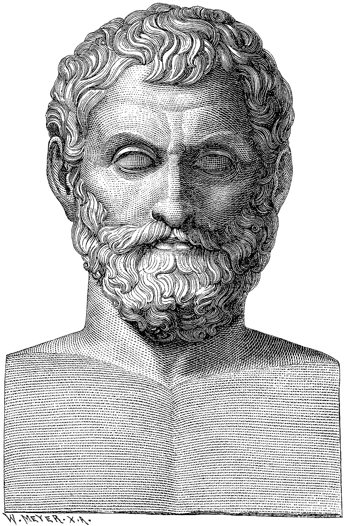 1200x1826 Thales Of Miletus - Aristotle Drawing