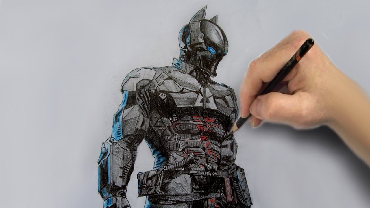 1280x720 Arkham Knight - Arkham Knight Drawing