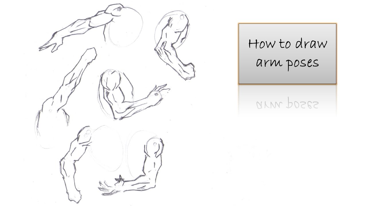 1280x720 How To Draw Arms - Arm Drawing