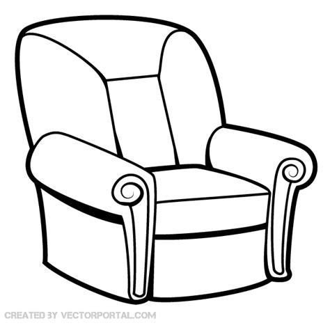 474x474 armchair drawing - Armchair Drawing