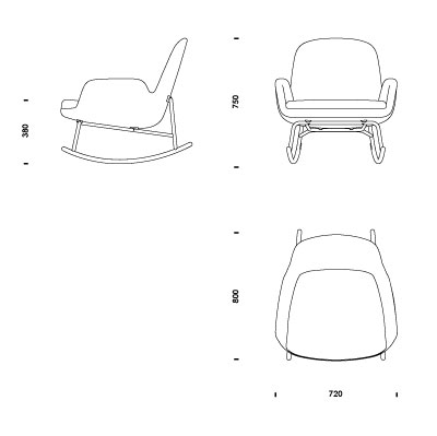 400x399 download cad - Armchair Drawing
