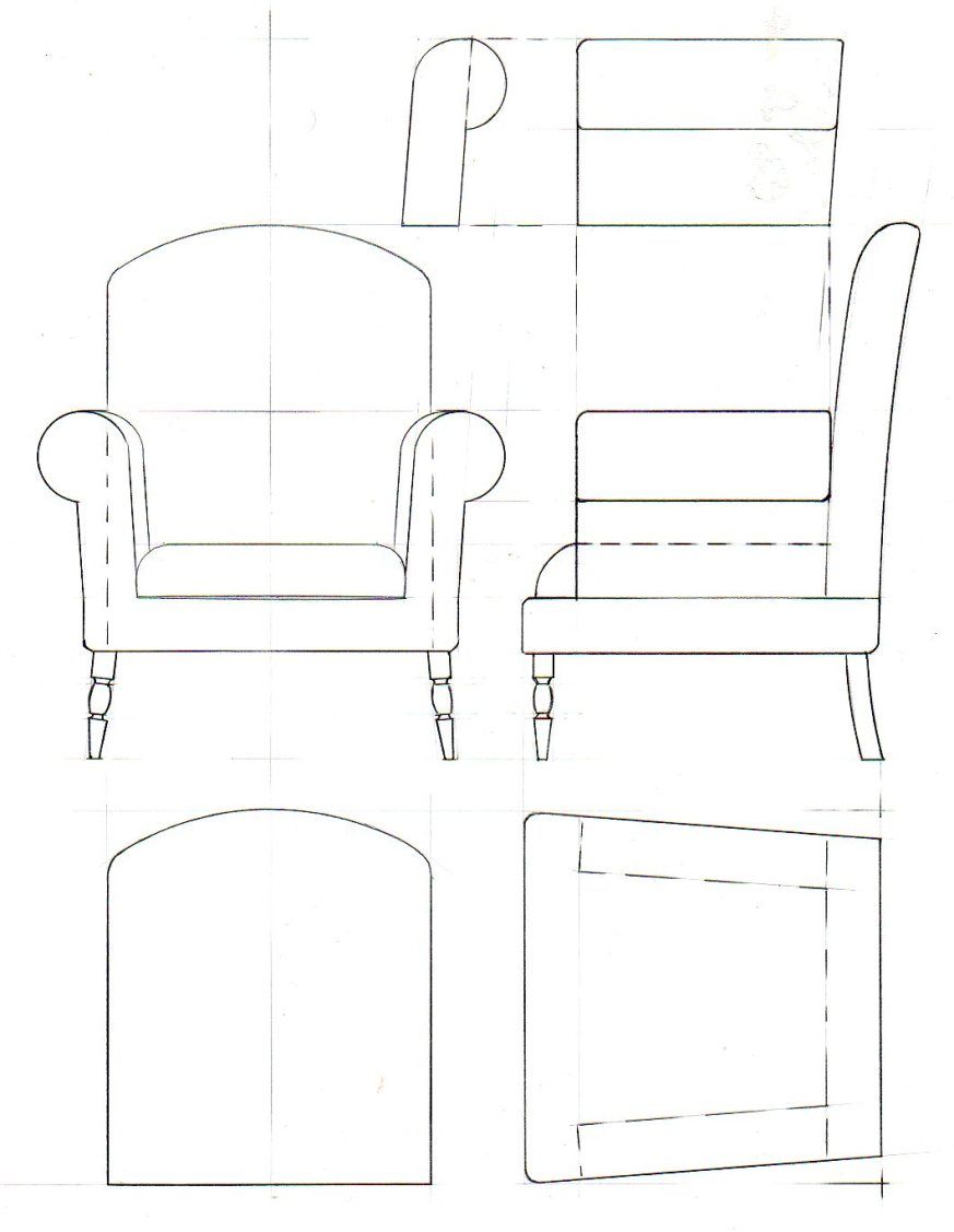 Armchair Drawing at Explore collection of Armchair