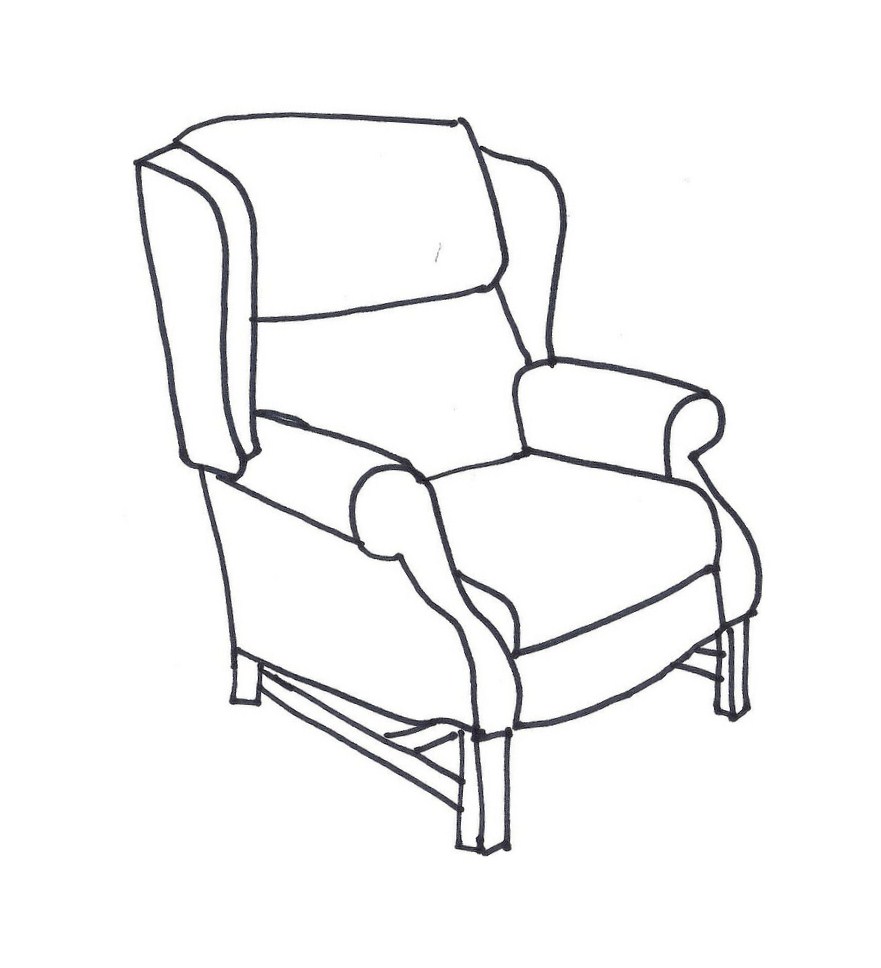 Armchair Drawing At Paintingvalley Com Explore Collection Of