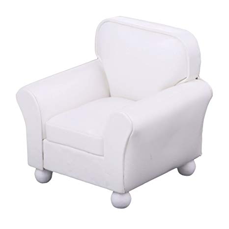 466x466 baoblaze scale miniature single sofa leather - Armchair Drawing