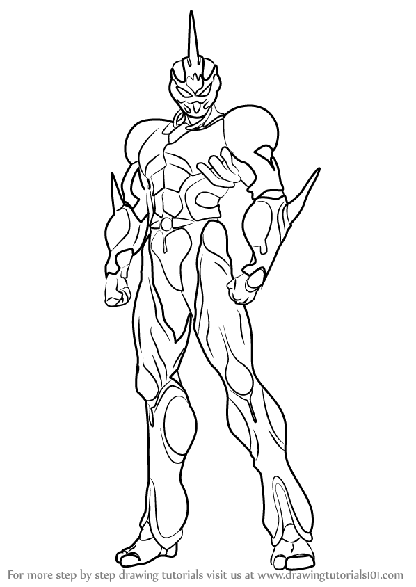 598x844 learn how to draw guyver from bio booster armor guyver - Armor Drawing