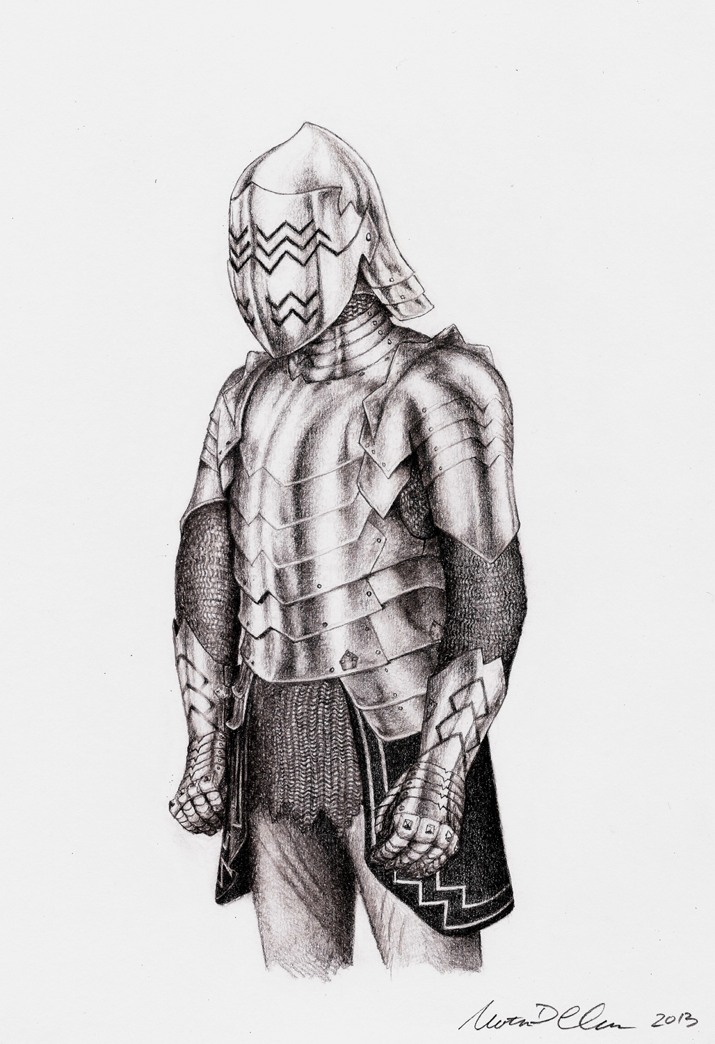 Armor Drawing at Explore collection of Armor Drawing