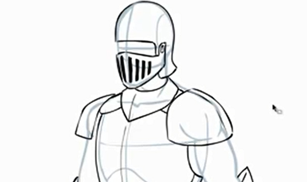608x361 comic book video tutorials how to draw armor - Armor Drawing
