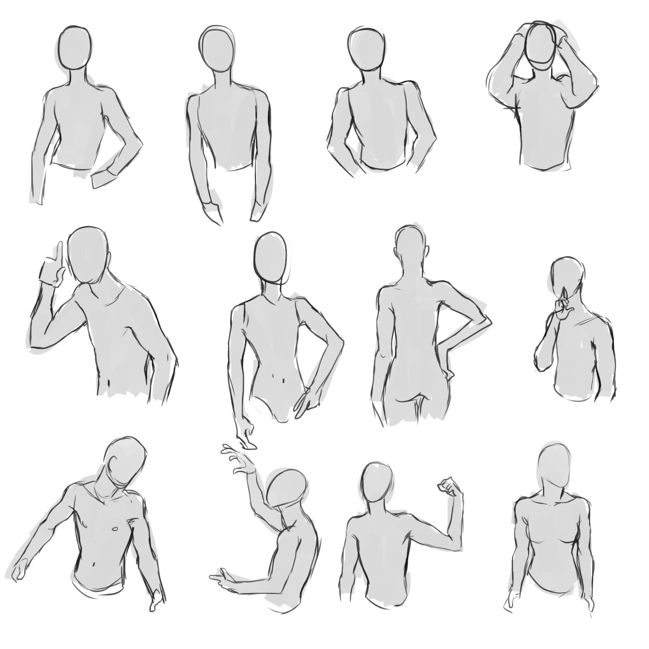 1280x1280 reference crossed drawing arms - Arms Crossed Drawing Ref...
