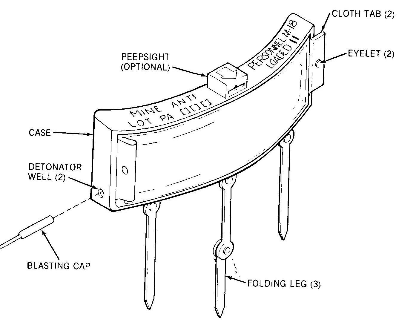 1336x1088 Claymore Us Army Drawing - Army Drawing Pictures