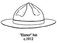 200x150 National Park Service Uniforms - Army Hat Drawing