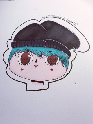 320x427 Army Drawings On Paigeeworld Pictures Of Army - Army Hat Drawing