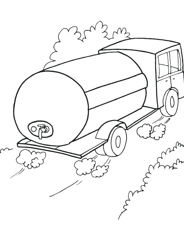 612x792 big rig truck coloring pages army truck coloring pages big rig - Army Truck Drawing