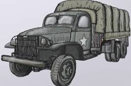 269x177 How To Draw Trucks And Vehicles Drawing Tutorials Drawing - Army Truck Drawing