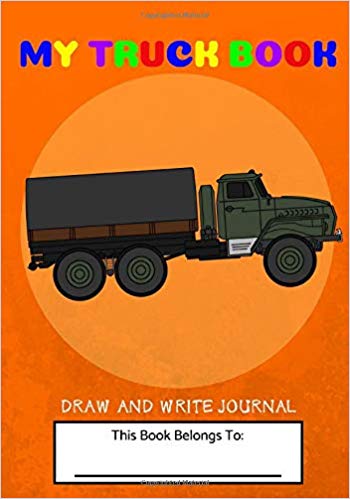 350x499 My Truck Book Army Truck Draw And Write Journal Sketch Book - Army Truck Drawing