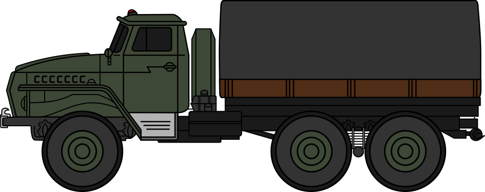 1000x397 Onlinelabels Clip Art - Army Truck Drawing