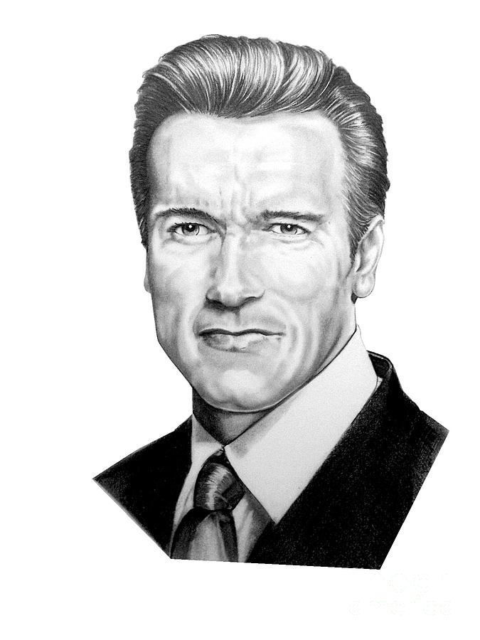 675x900 Arnold Schwarzenegger Govenator Drawing - Arnold Drawing
