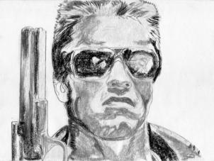 Arnold Schwarzenegger Drawing at PaintingValley.com | Explore ...