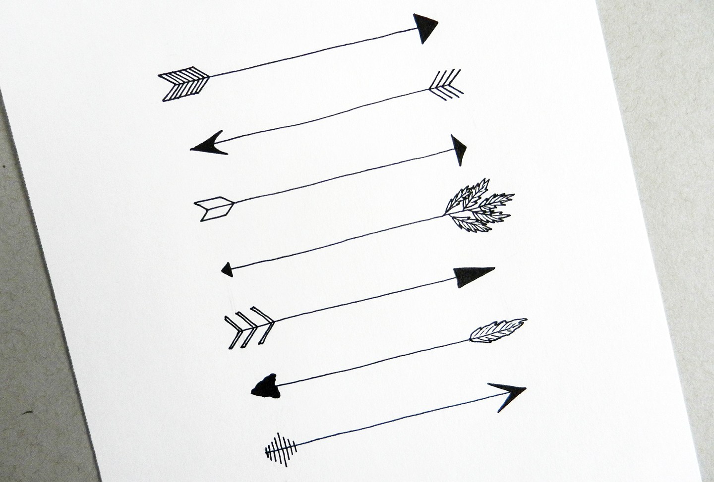 1440x973 Hand Drawn Arrows Tutorial The Postman's Knock - Arrow Drawing
