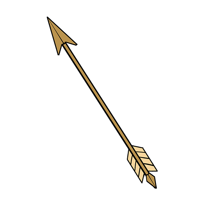 680x678 How To Draw An Arrow - Arrow Drawing