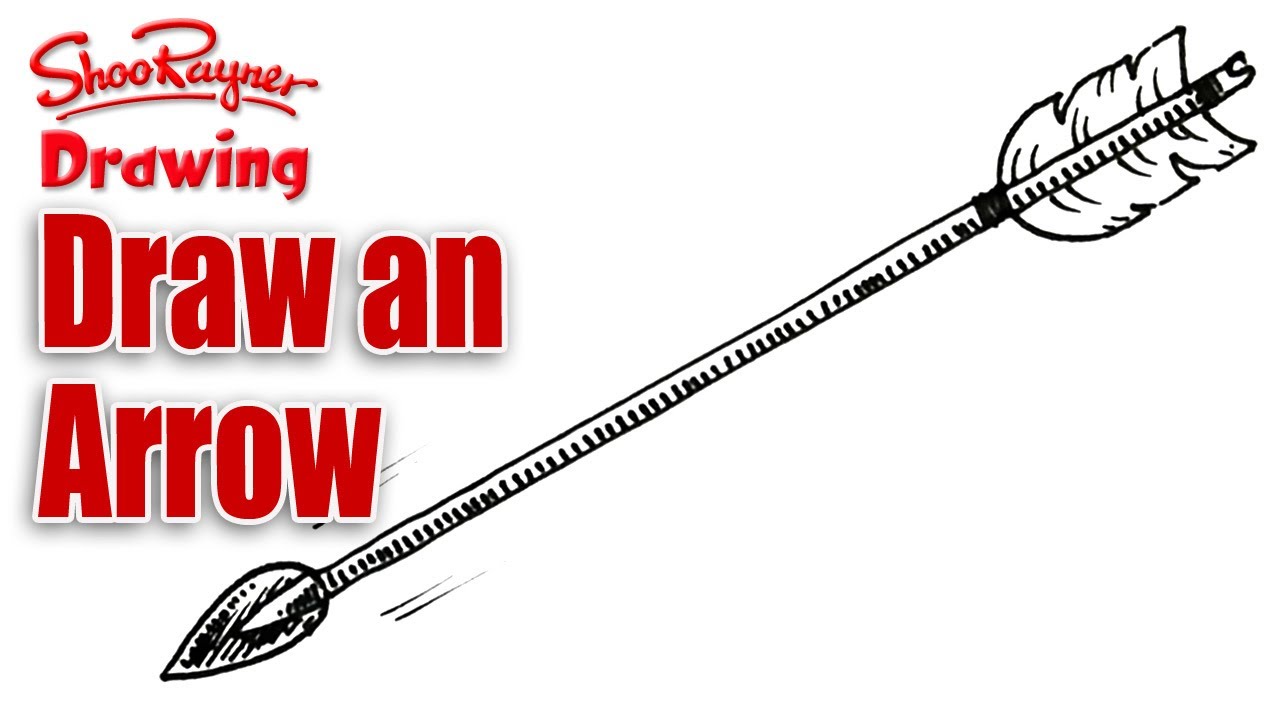 1280x720 How To Draw An Arrow - Arrow Drawing