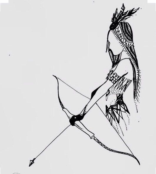 530x591 Arrow Drawing Free Download - Arrow Drawing