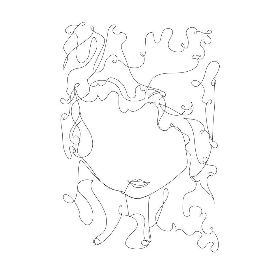 960x960 Art - Arrow Line Drawing