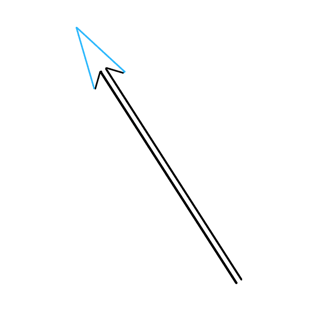 680x678 How To Draw An Arrow - Arrow Line Drawing